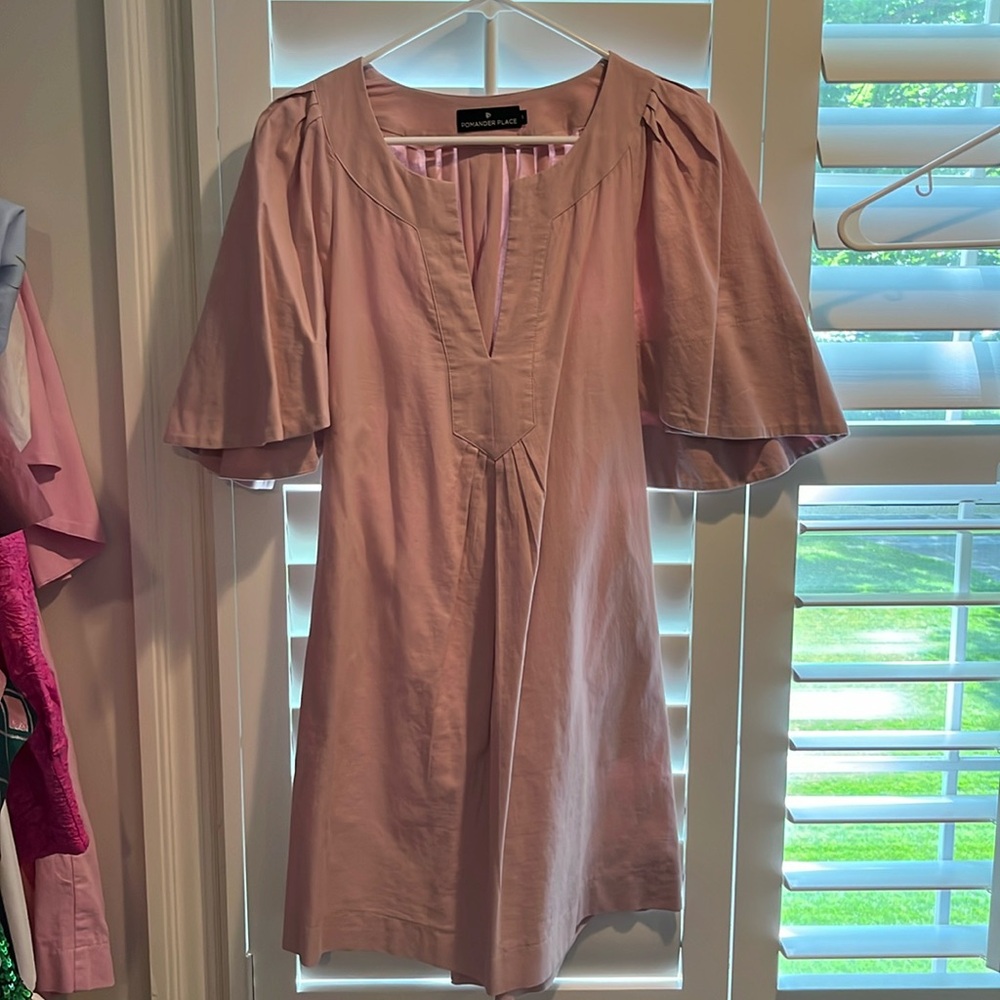 Flutter Sleeve Dress